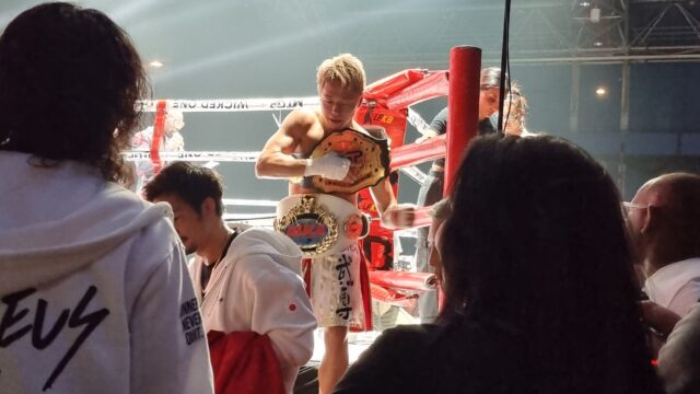 【キックボクサー武尊選手】フランスパリでKO勝利！